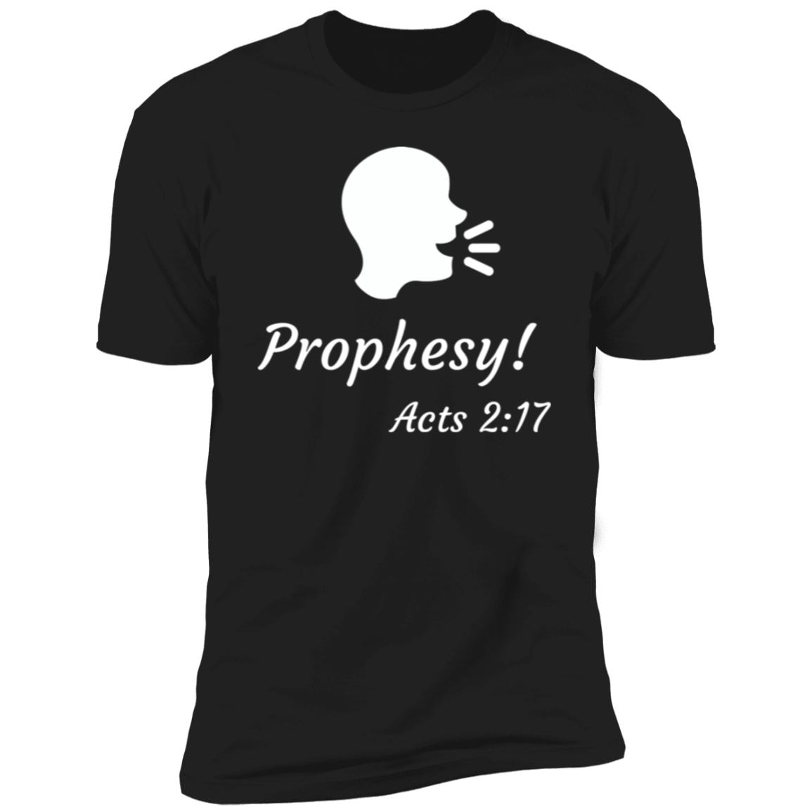 Prophesy! Men & Women Premium Short Sleeve Bible - Tees Faith Apparel