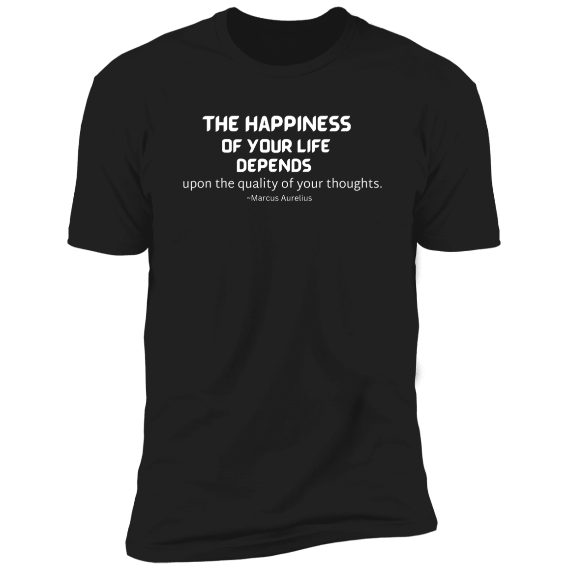 Men/Women Unisex "Happiness Depends...Short Sleeve Bible - Tees