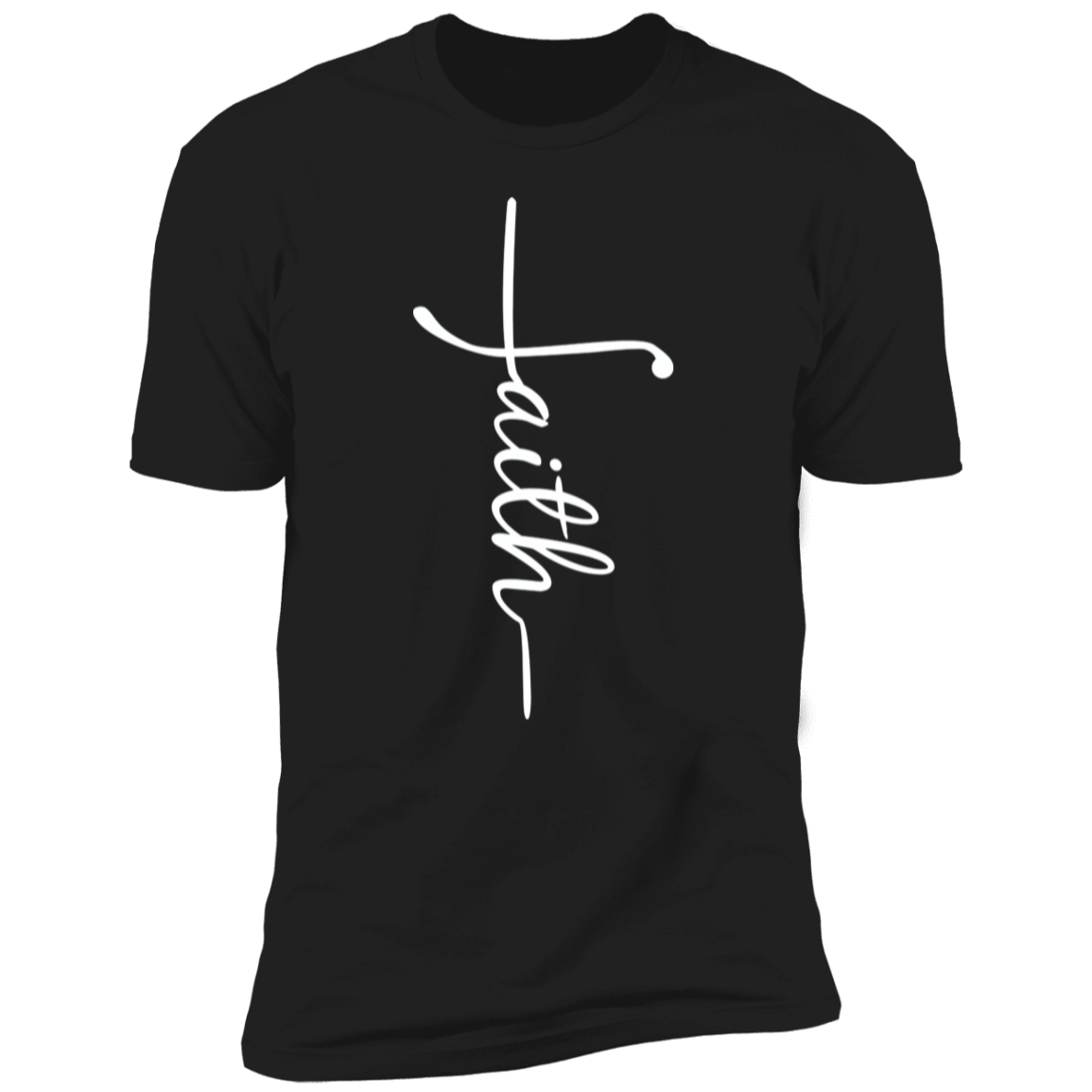 Men/Women Unisex "Faith" Premium Short Sleeve Faith-Based T-Shirt