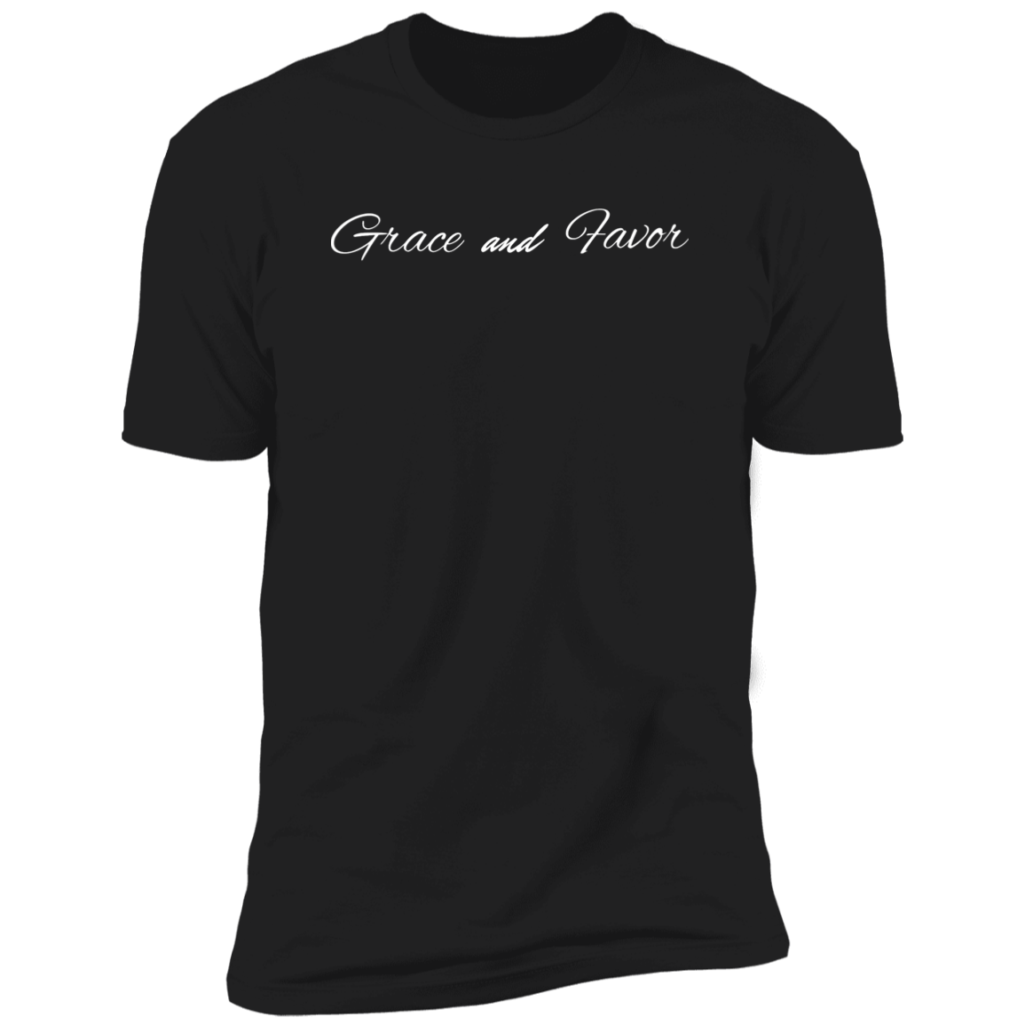 Men/Women Unisex "Grace & Favor Short Sleeve Faith-Based T-Shirt