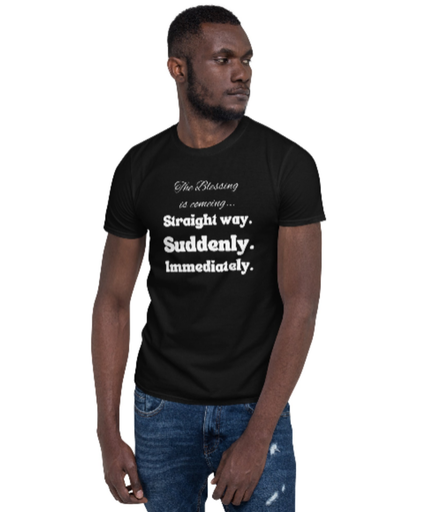 Men/Women Unisex "The Blessing" Short-Sleeve Faith-Based T-Shirt