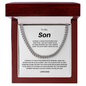 My Son the Man Cuban Link Chain
