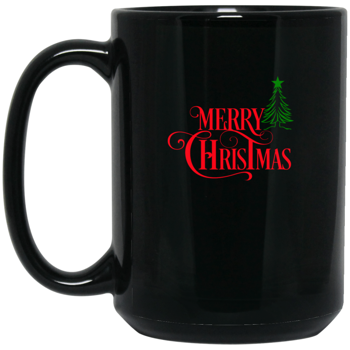 Merry Christmas 15oz White Mug