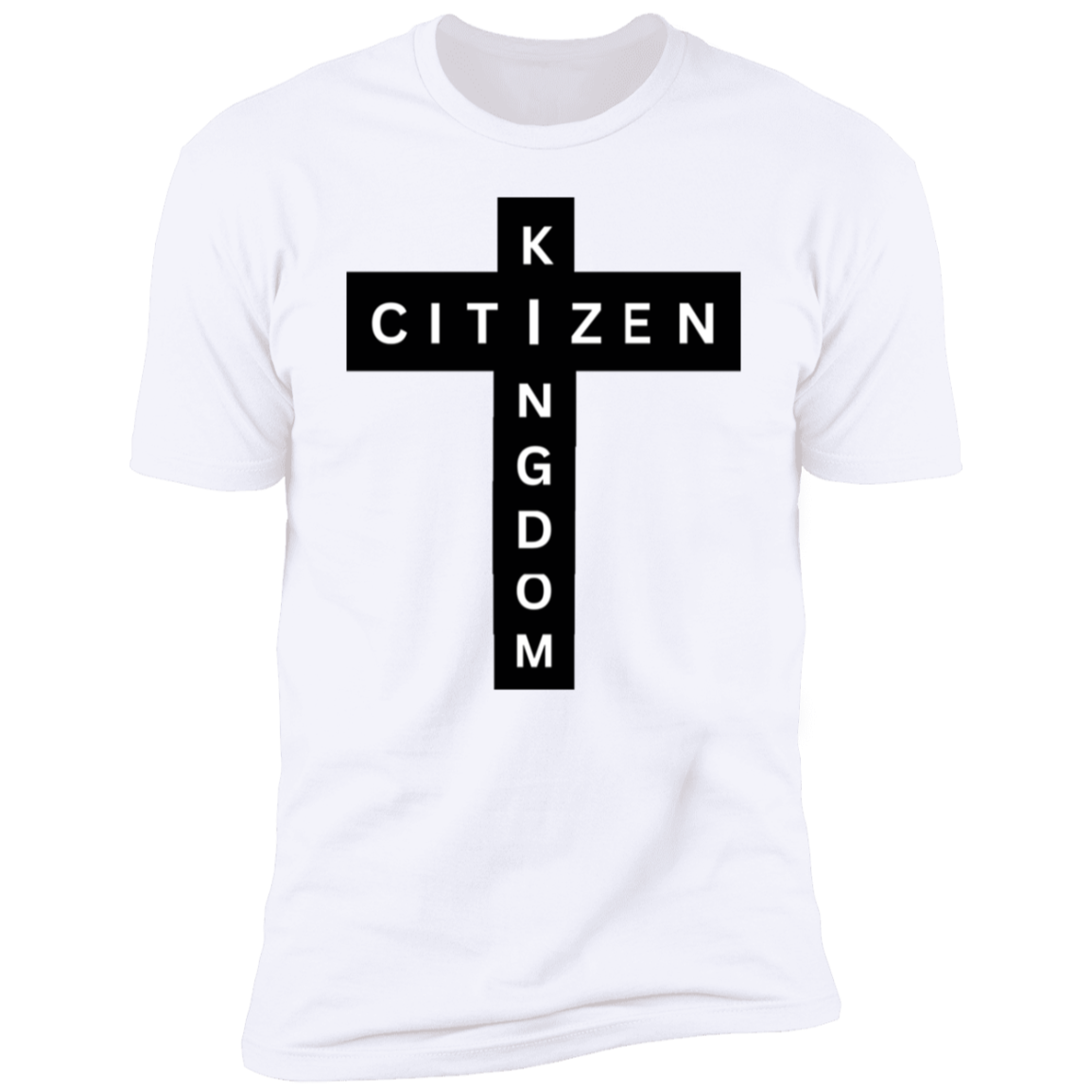 Men/Women Unisex "Kingdom Citizen" Short Sleeve Faith-Based Tee Shirt