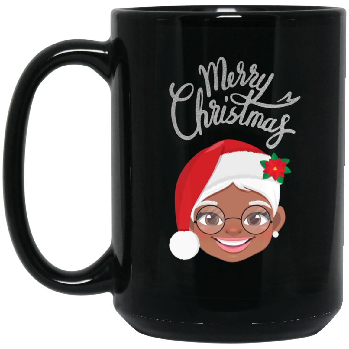 Mrs. Claus Merry Christmas 15oz Mug