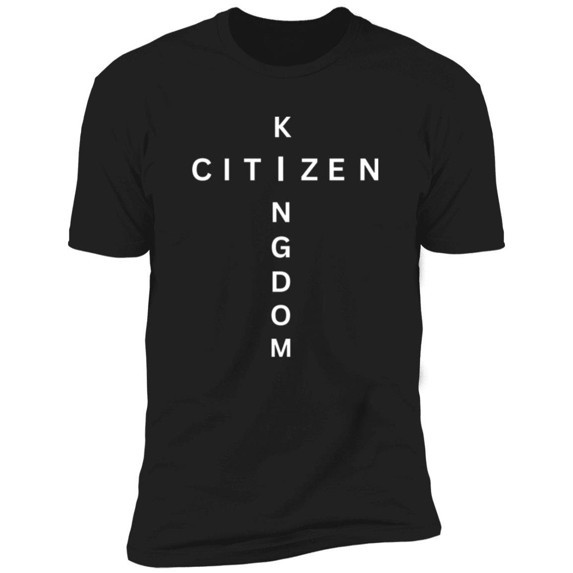 Men/Women Unisex "Kingdom Citizen" Premium Short Sleeve Faith-Based T-Shirts
