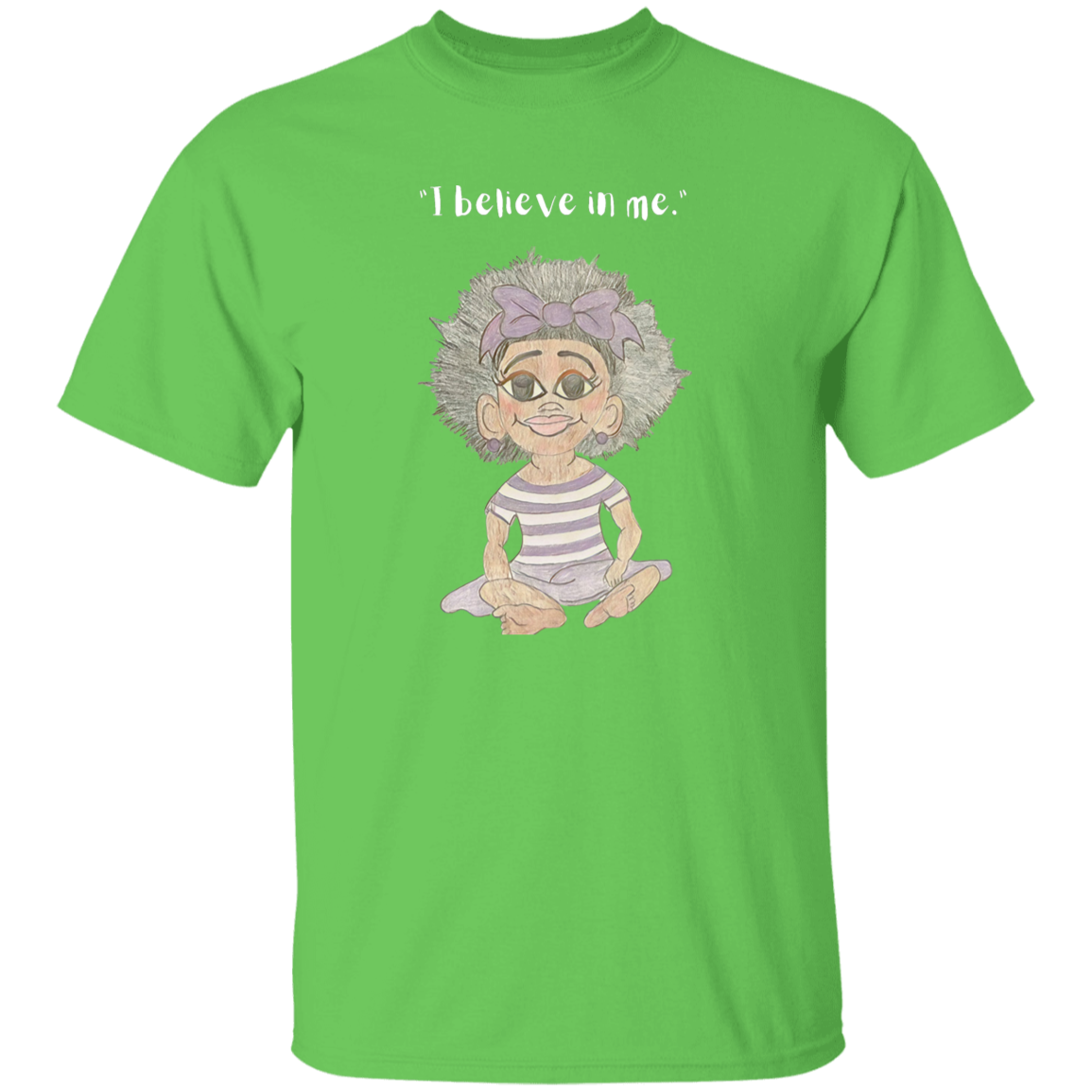 I believe in me Youth 5.3 oz 100% Cotton T-Shirt