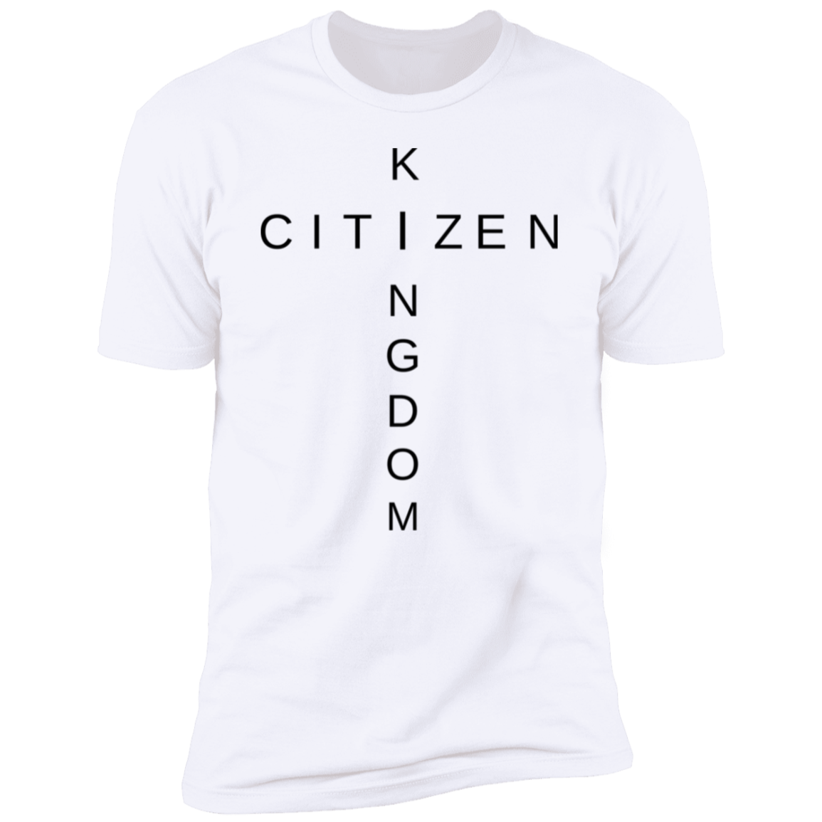 Men/Women Unisex "Kingdom Citizen" Premium Short Sleeve Faith-Based T-Shirts
