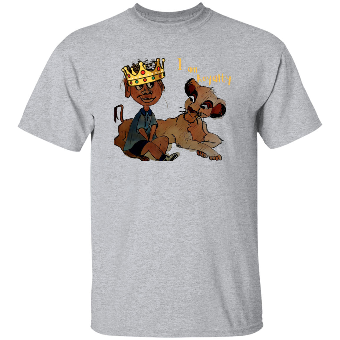 I am Royalty Youth 5.3 oz 100% Cotton T-Shirt