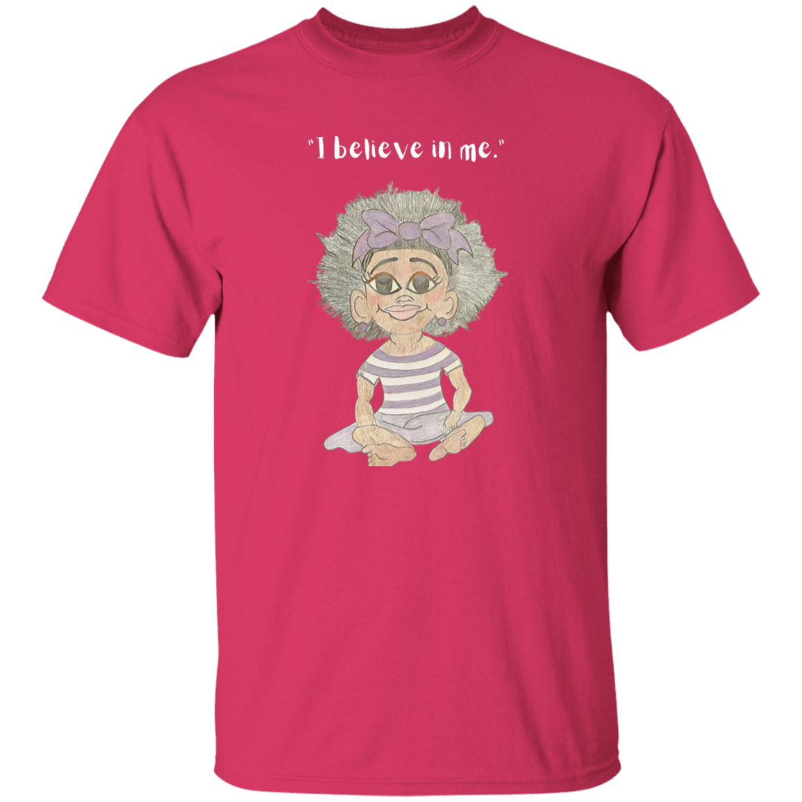I believe in me Youth 5.3 oz 100% Cotton T-Shirt