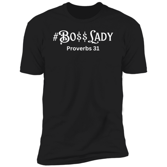 Women Boss Lady Biblical Tees Premium Short Sleeve T-Shirt