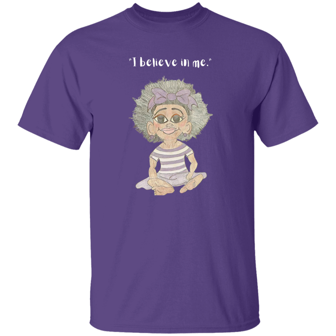 I believe in me Youth 5.3 oz 100% Cotton T-Shirt