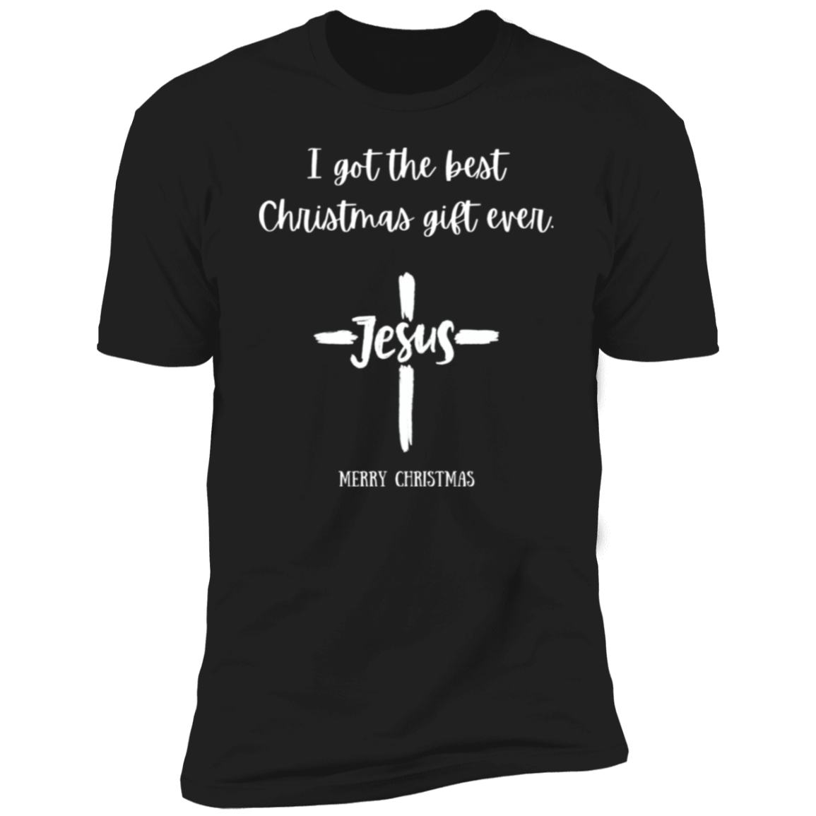 Men/Women Unisex "I got the best Christmas gift ever" Premium Short Sleeve T-Shirt