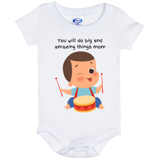 You will do big and amazing things mom Baby Onesie