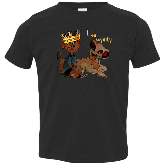I am Royalty Toddler Jersey T-Shirt