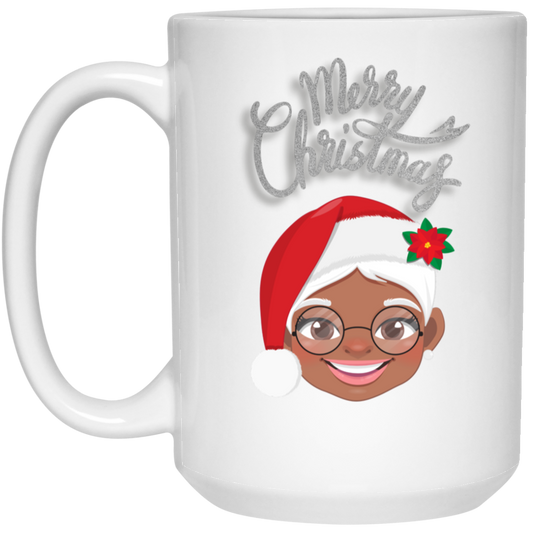 Mrs. Claus Merry Christmas 15oz Mug