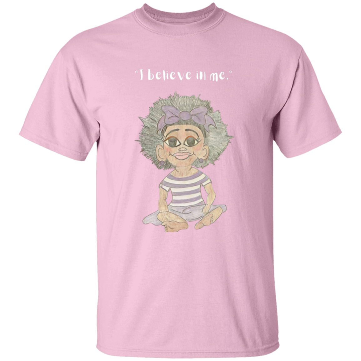 I believe in me Youth 5.3 oz 100% Cotton T-Shirt