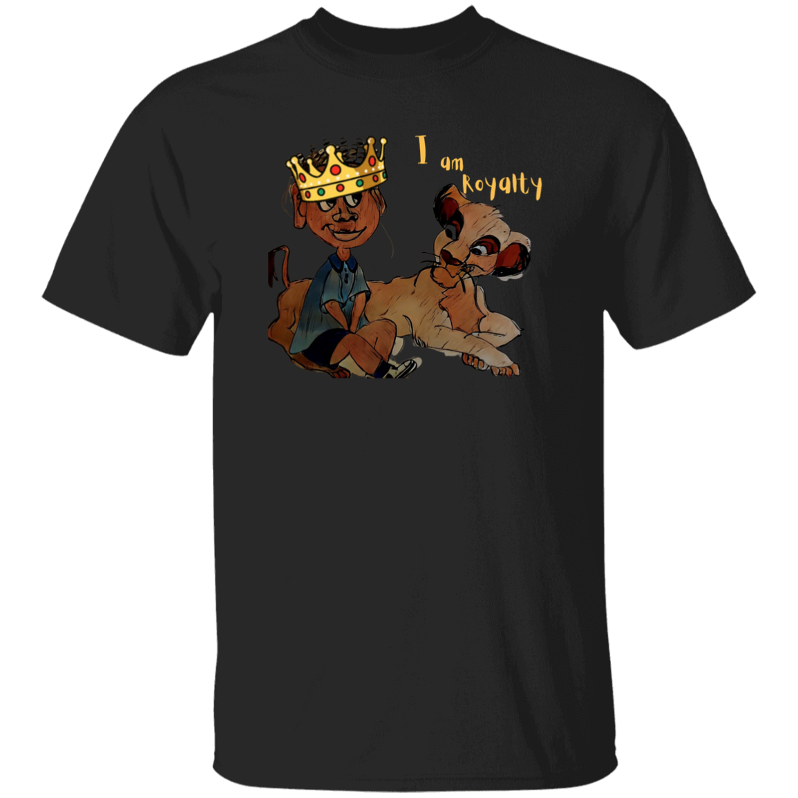 I am Royalty Youth 5.3 oz 100% Cotton T-Shirt
