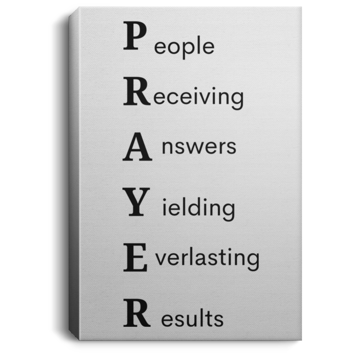PRAYER Canvas