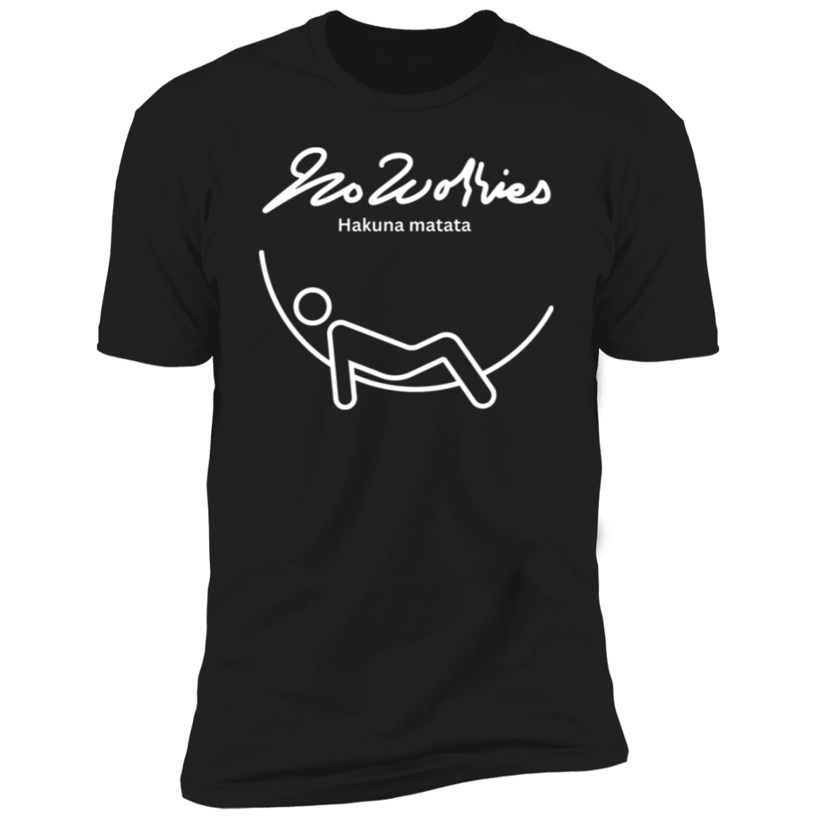Men/Women Unisex "No Worries" Faith-Based Short Sleeve T-Shirt