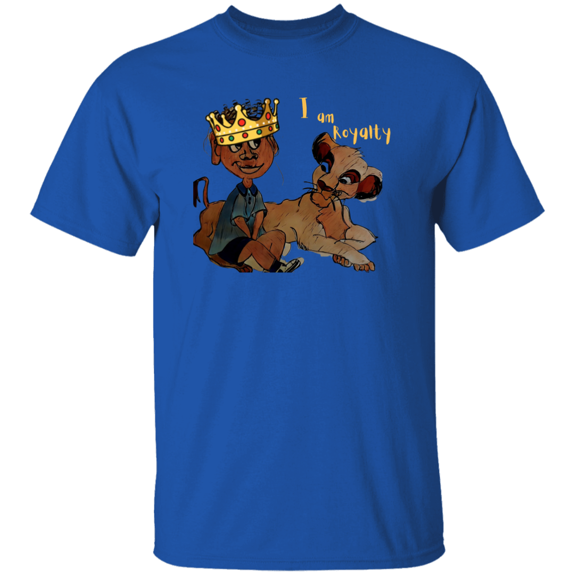 I am Royalty Youth 5.3 oz 100% Cotton T-Shirt