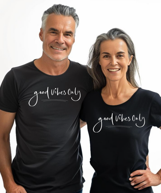 Men/Women Unisex "Good Vibes Only Premium Short Sleeve T-Shirt