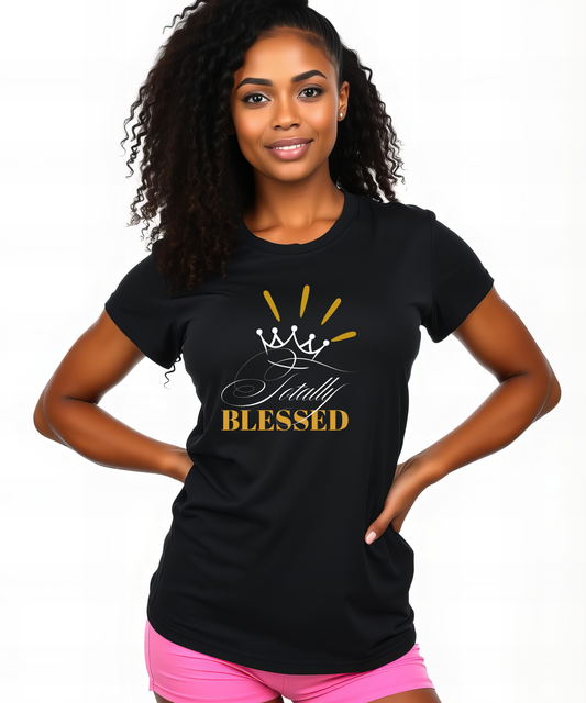 Totally Blessed Bella + Canvas Unisex Jersey Short-Sleeve T-Shirt