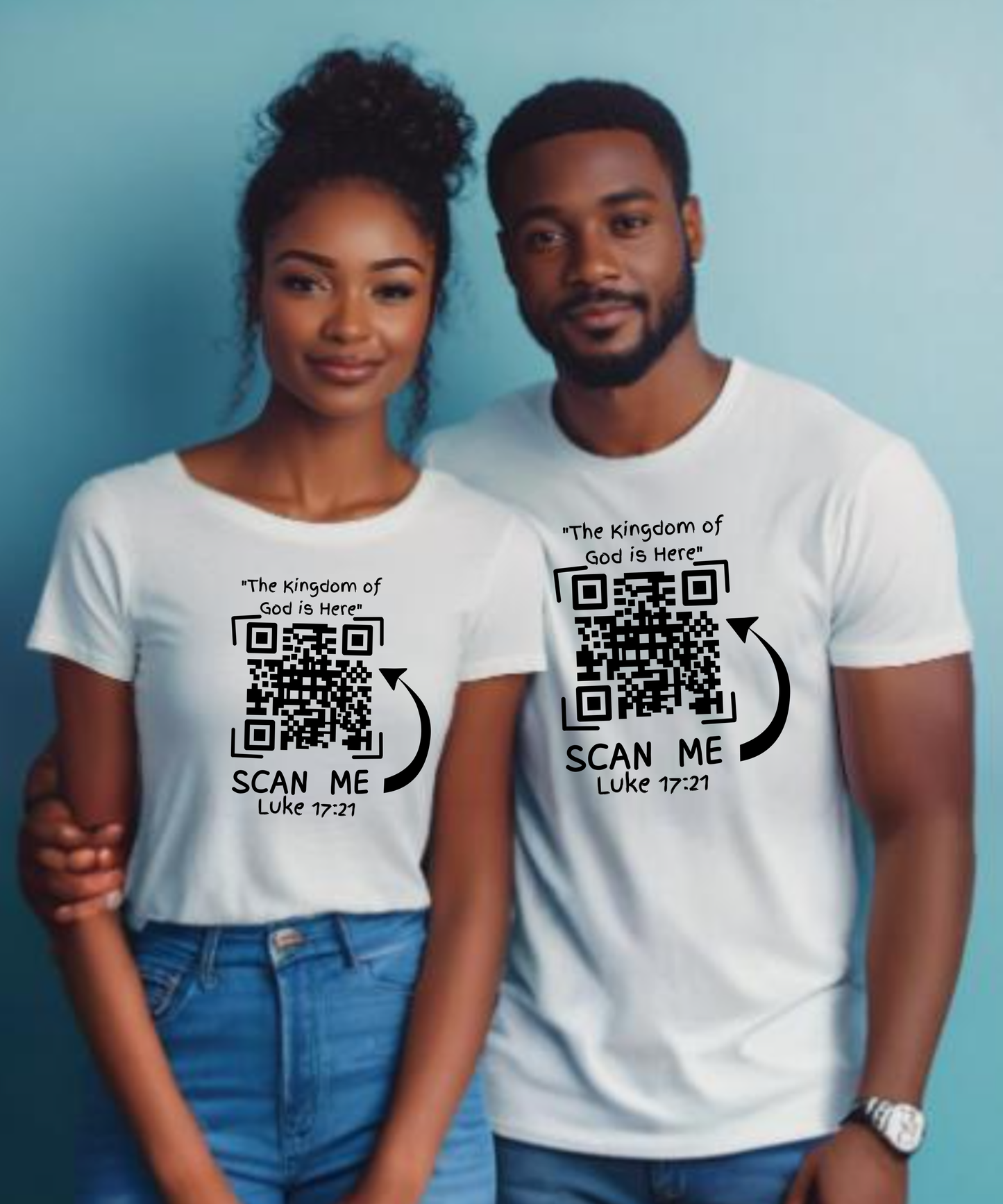 The Kingdom of God is here Unisex Jersey Short-Sleeve T-Shirt