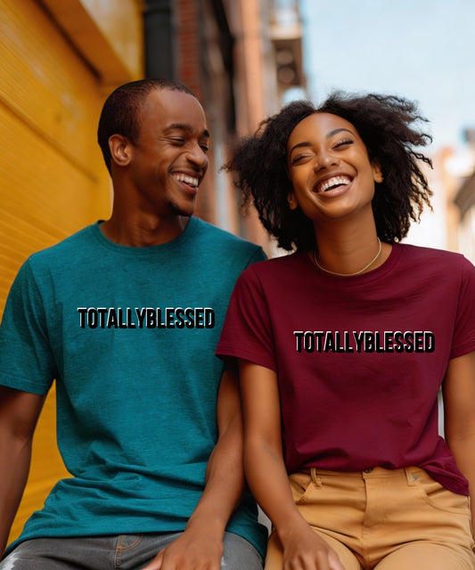 TOTALLY BLESSED Unisex Jersey Short-Sleeve T-Shirt