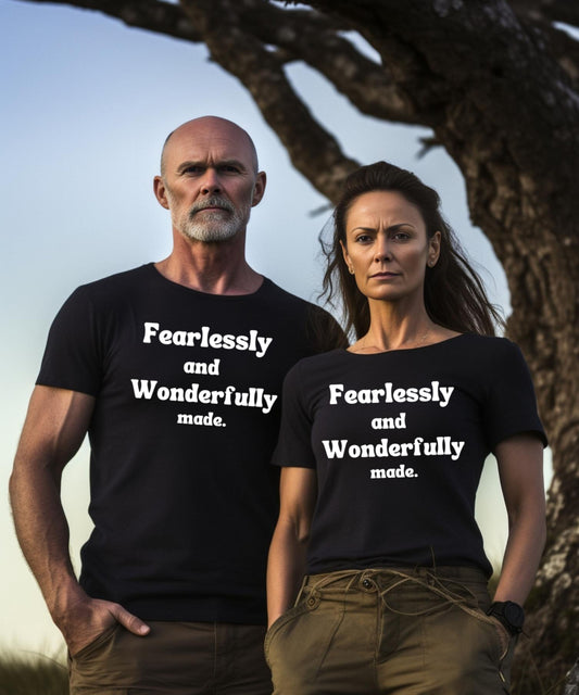 Men/Women Unisex "Fearlessly and Wonderfully Made" Premium Short Sleeve T-Shirt