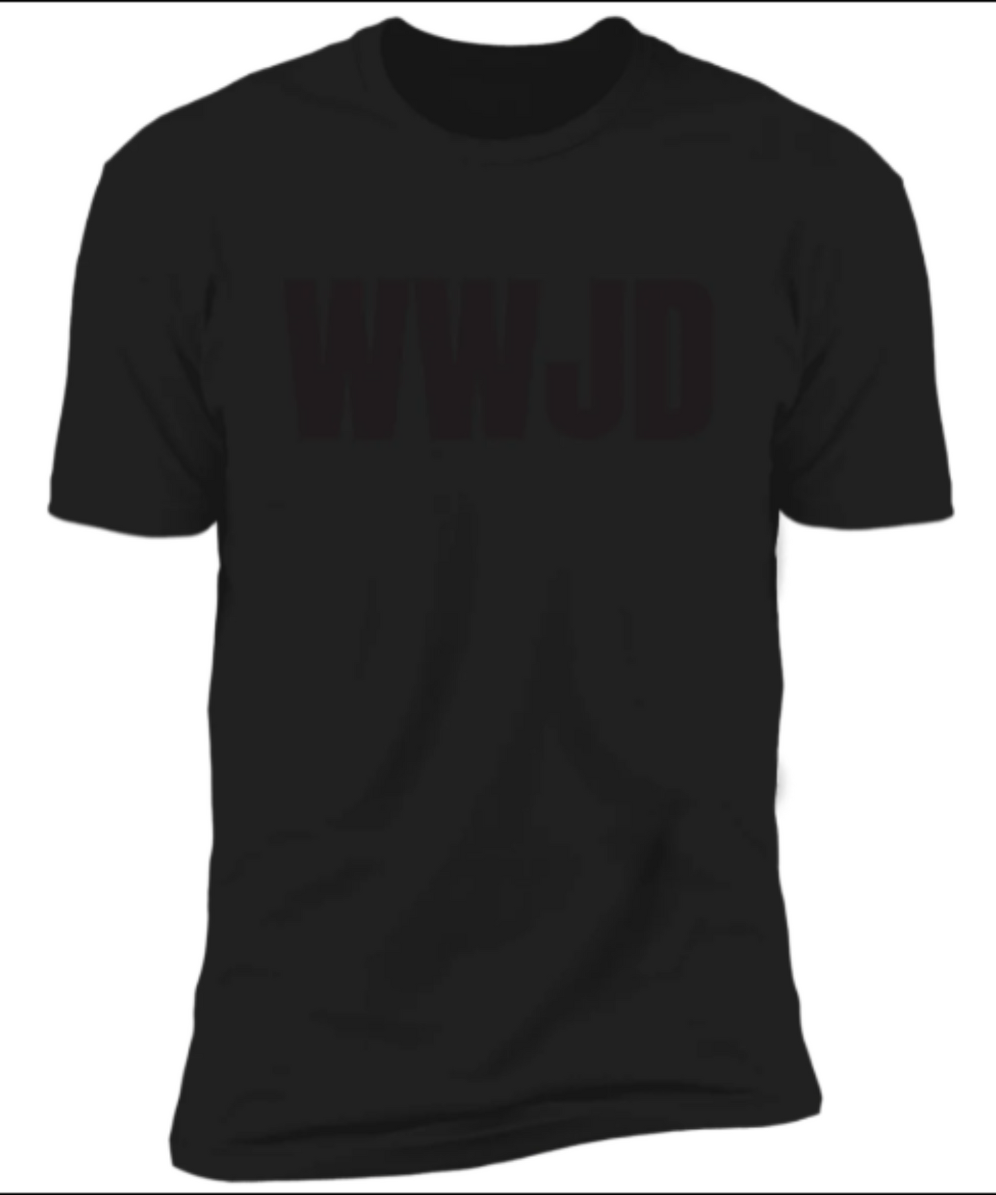 Men/Women Unisex "WWJD" Faith-Based Premium Short Sleeve Faith-Based T-Shirt
