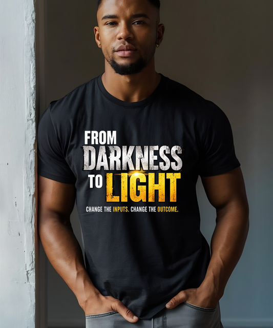 From Darkness to Light Bella + Canvas Unisex Jersey Short-Sleeve T-Shirt