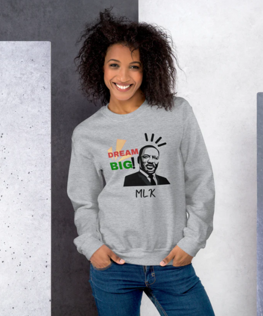 Men/Women Unisex Martin Luther King Jr Long Sleeve Sweatshirt