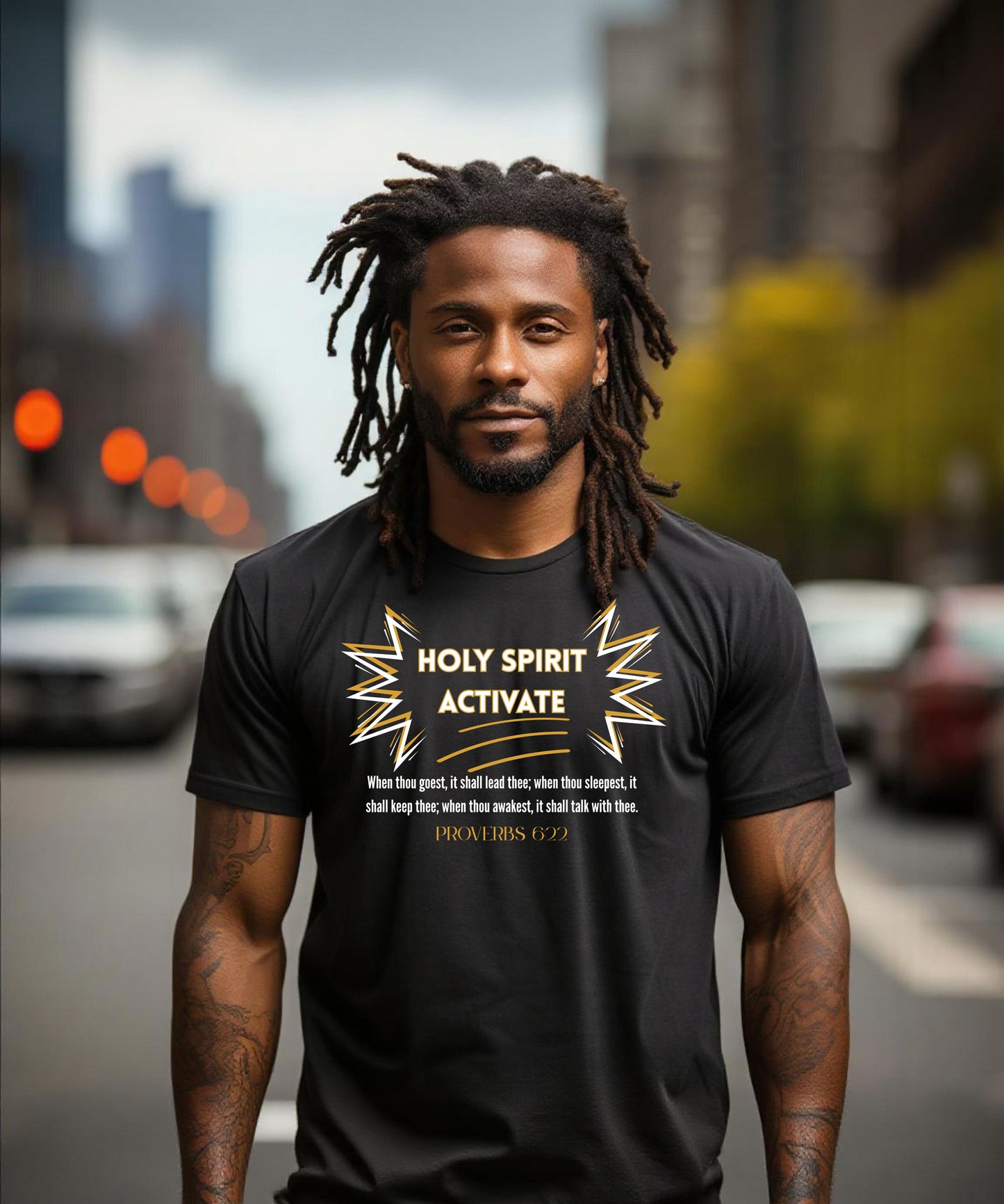 Holy Spirit Activate 3001C Men's Bella + Canvas Unisex Jersey Short-Sleeve T-Shirt