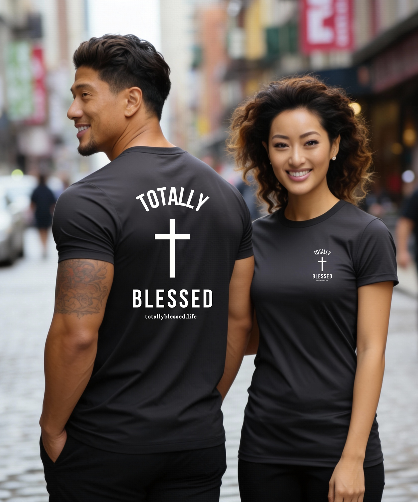 Totally Blessed Life Bella + Canvas Unisex Jersey Short-Sleeve T-Shirt