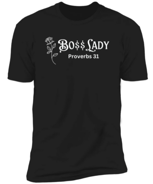 Women's "Boss Lady" Premium Short Sleeve T-Shirt