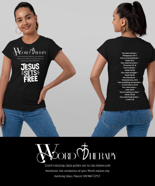Word Therapy Unisex Jersey Short-Sleeve T-Shirt