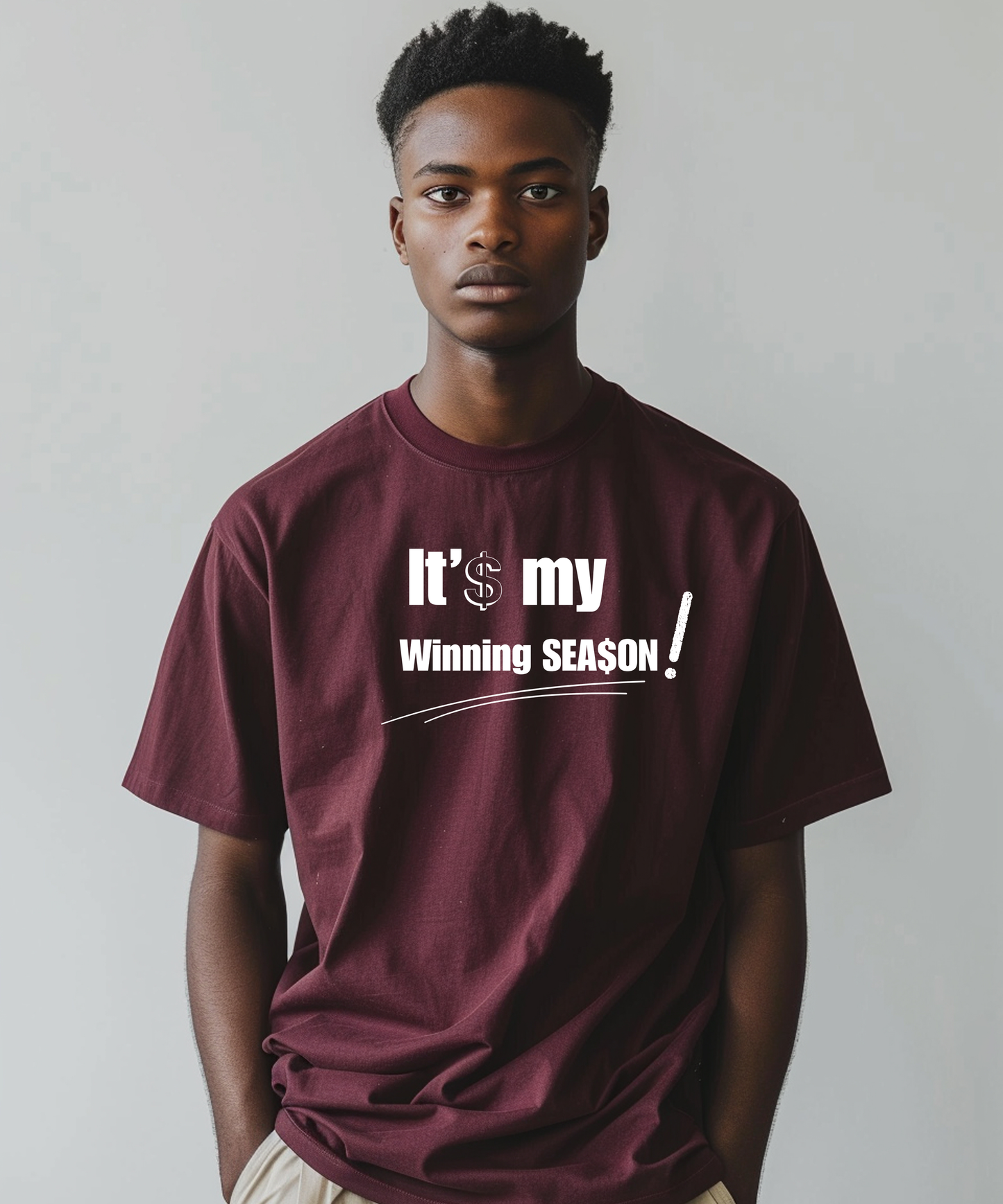It's My Winning Season Men 3001C Bella + Canvas Unisex Jersey Short-Sleeve T-Shirt