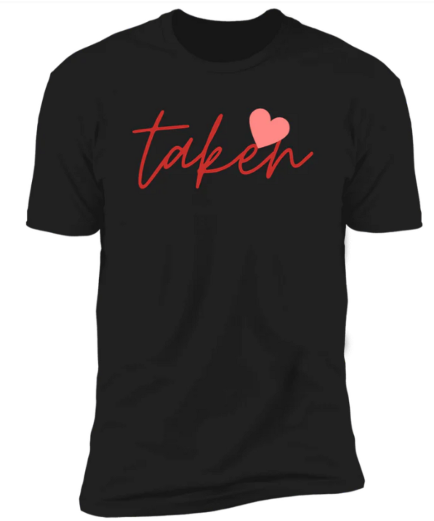 Women Taken /Black White & Heather Grey Premium Short Sleeve T-Shirt - Family