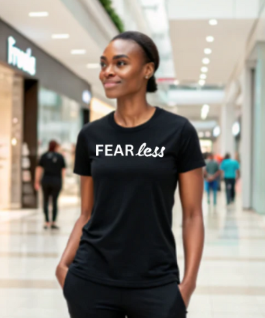 Men/Women Unisex "Fearless" Short Sleeve  Tee