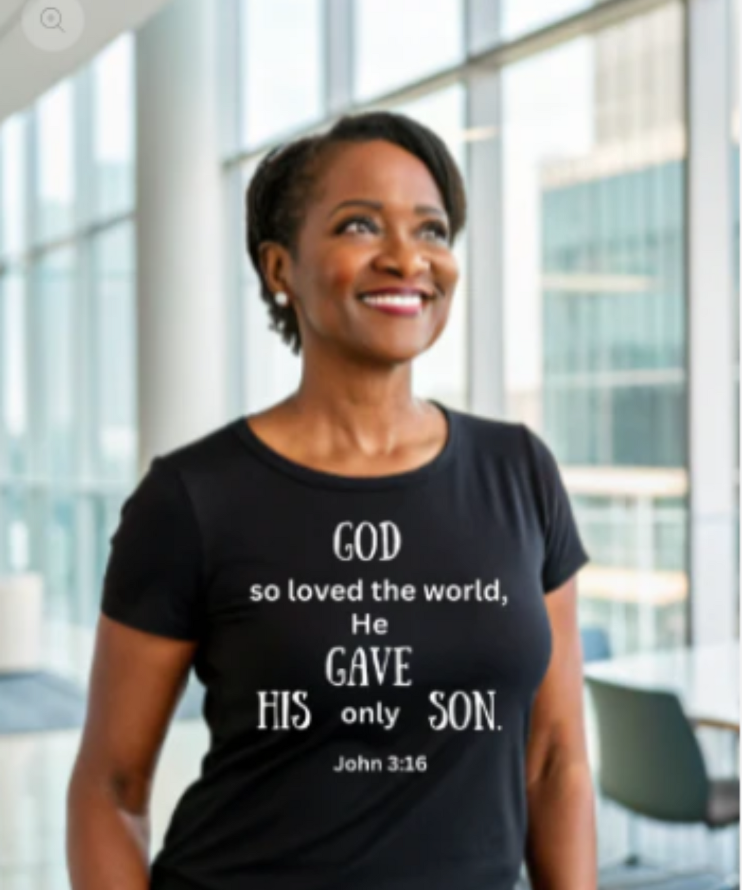 Men/Women Unisex "God Gave His Son" Short Sleeve Faith-Based Tee