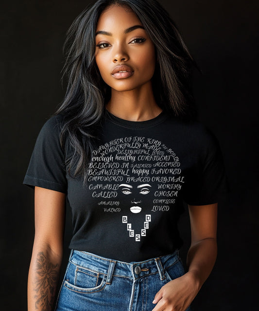 I am...  Blessed Women Jersey Short-Sleeve T-Shirt
