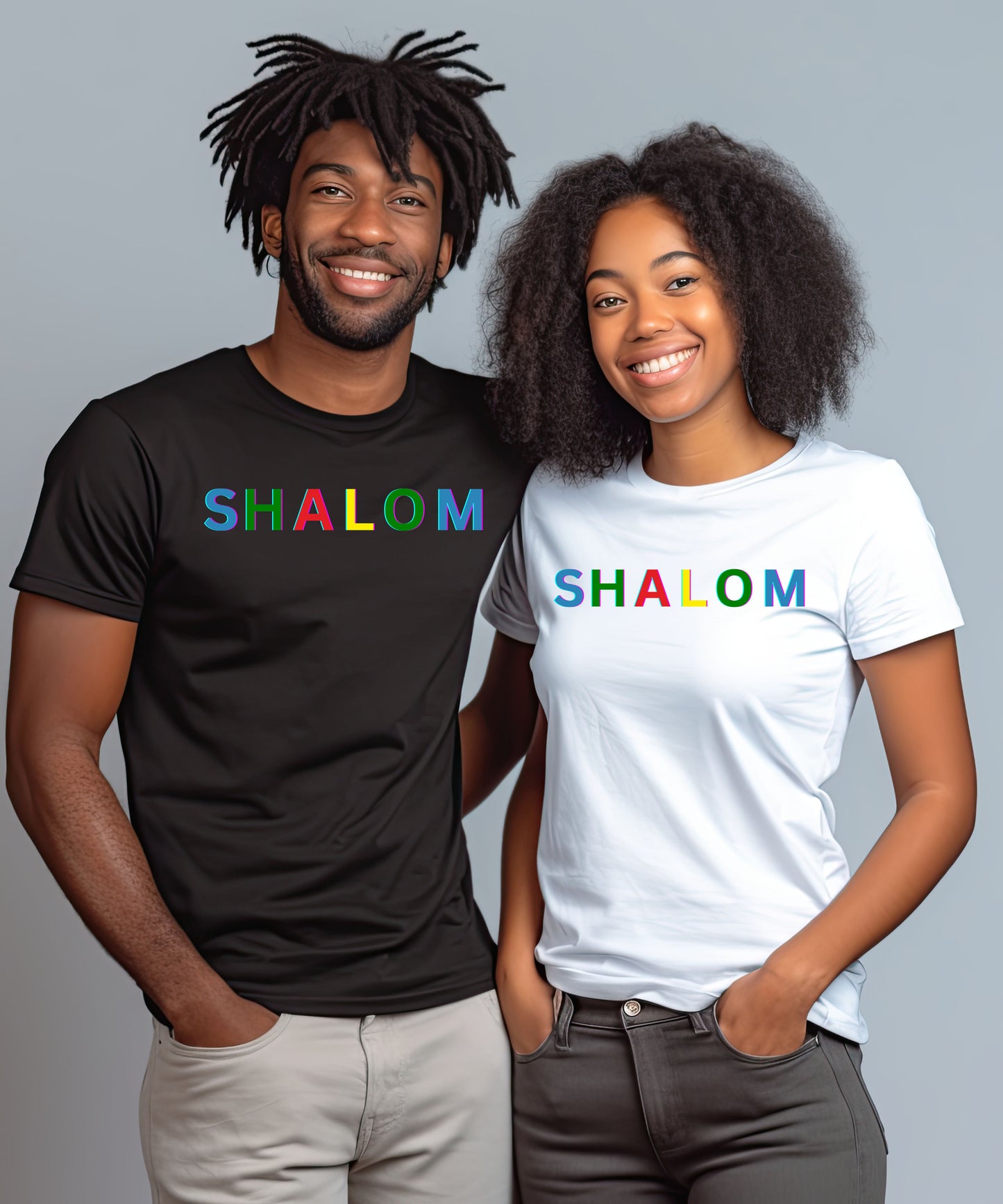 SHALOM Bella + Canvas Unisex Jersey Short-Sleeve T-Shirt