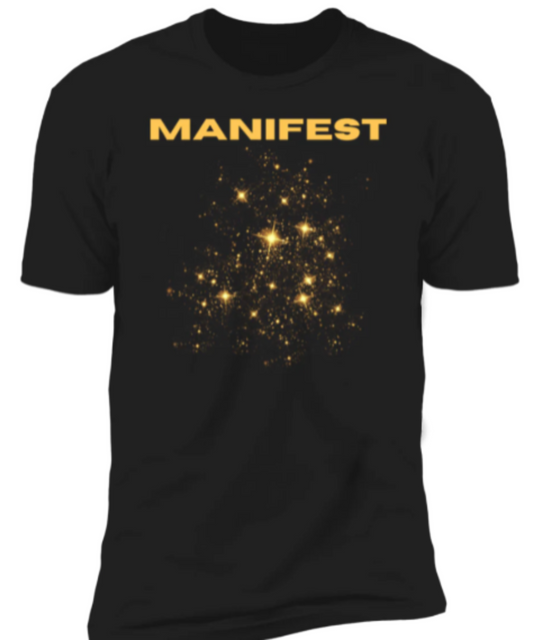 Men/Women Unisex "Manifest" Premium Short Sleeve Faith-Based Tees