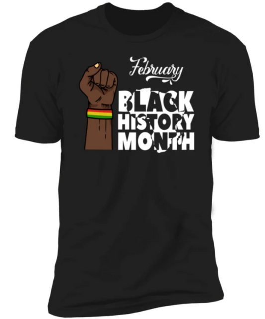 February BLACK HISTORY MONTH Short Sleeve T-Shirt