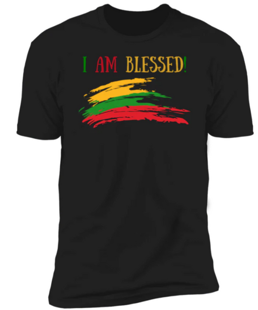 I AM BLESSED! Men & Women Premium Short Sleeve Bible - Tees