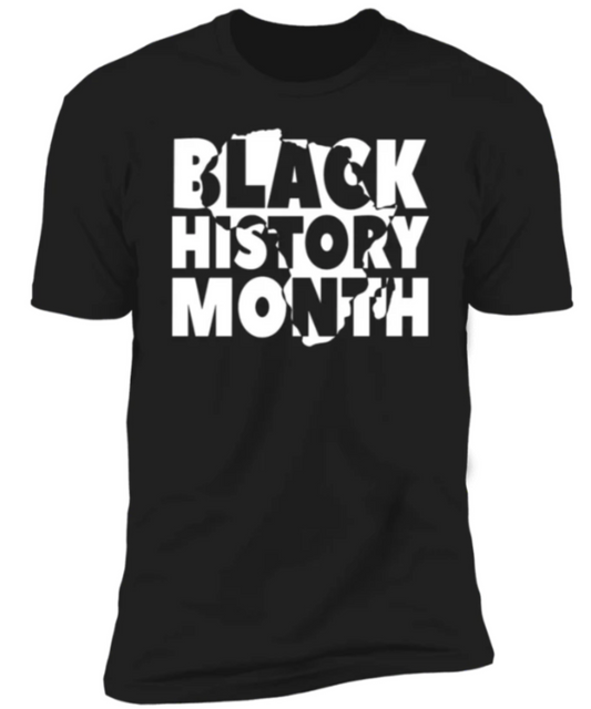 Men/Women Unisex BLACK HISTORY MONTH Premium Short Sleeve T-Shirt