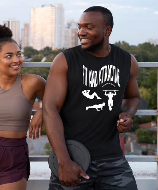 MEN FIT AND ATTRACTIVE Sport-Tek Sleeveless Performance Tee