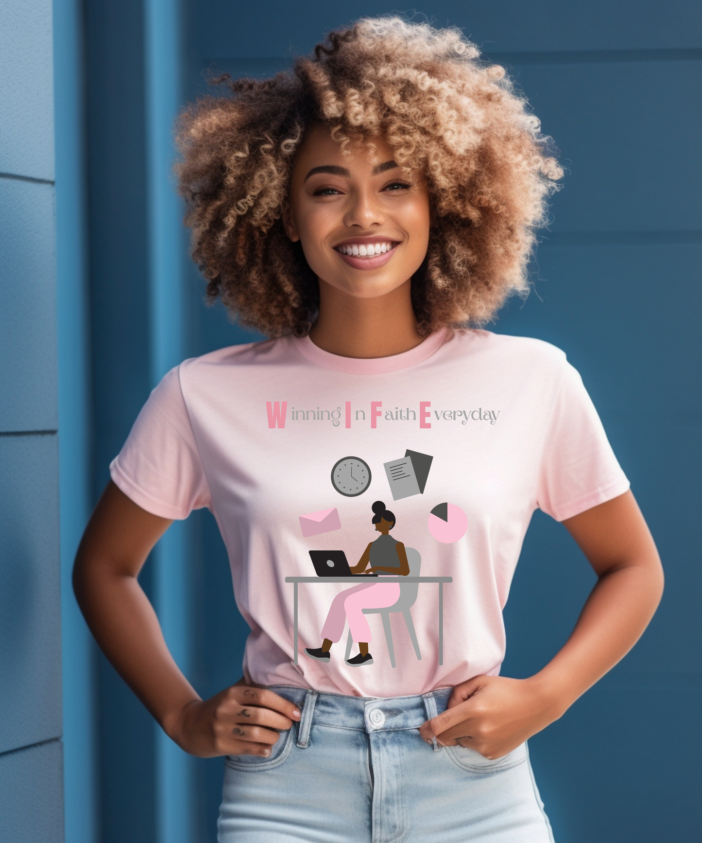 Winning In Faith Everyday Unisex Jersey Short-Sleeve T-Shirt