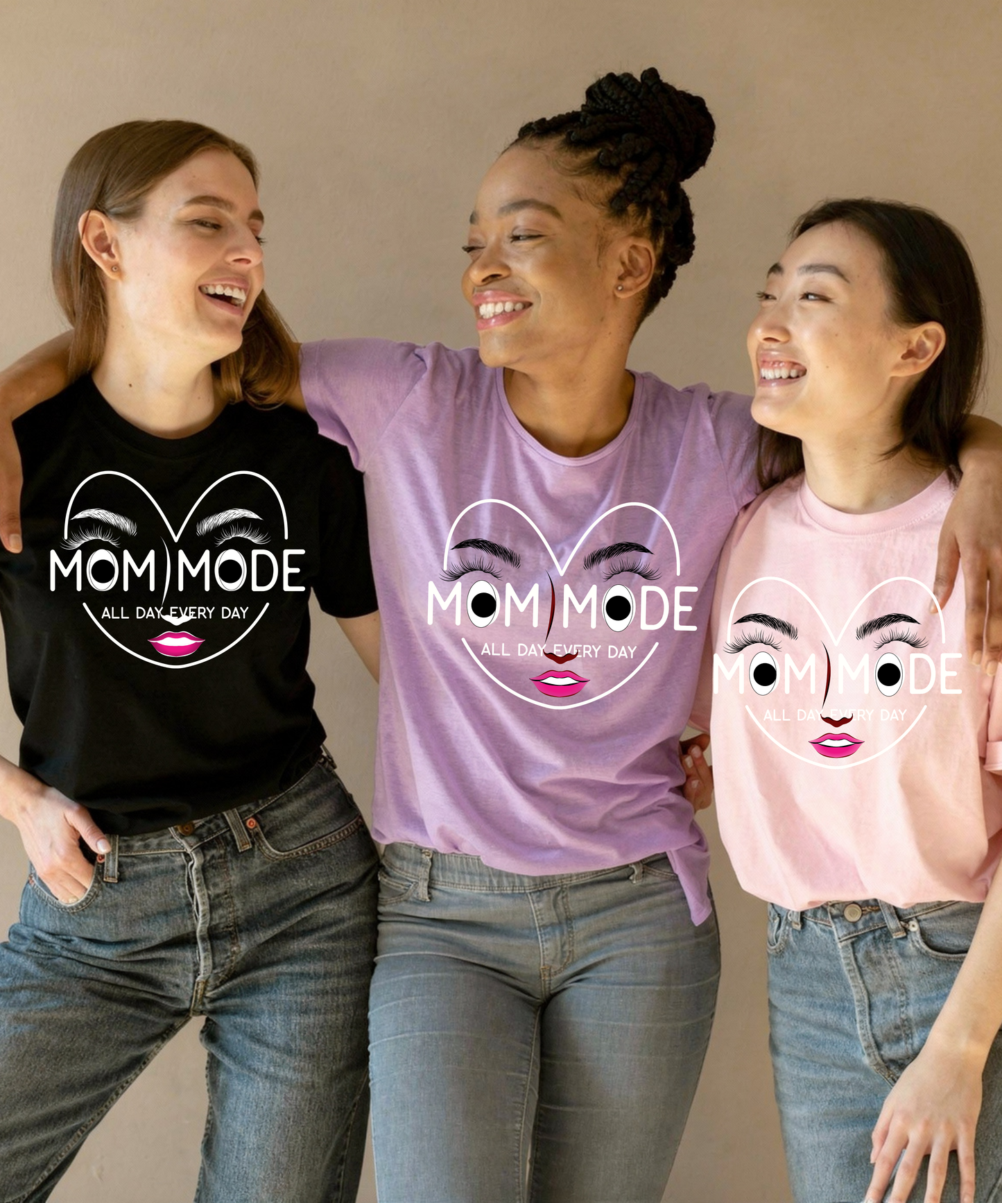 Mom Mode Bella Canva Unisex Jersey Short-Sleeve T-Shirt